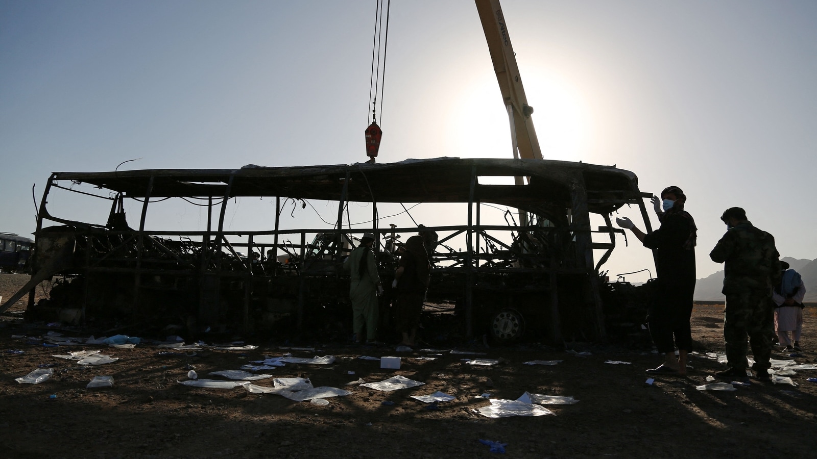 Bus carrying Afghans expelled from Iran crashes, 79 killed | World News