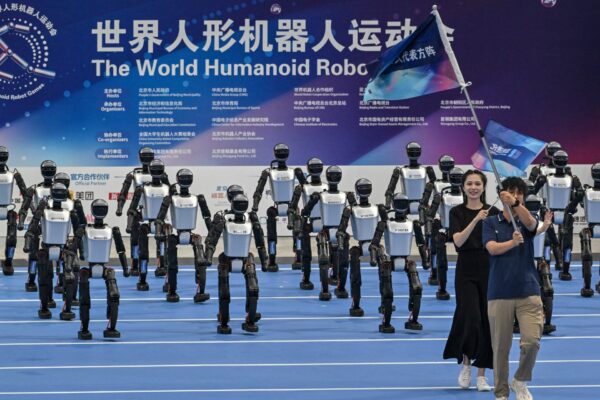 Humanoid robots race and tumble at China’s first ‘robot Olympics’ | Science and Technology News