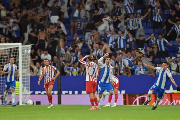 Atletico Madrid loses to Espanyol Spanish la liga