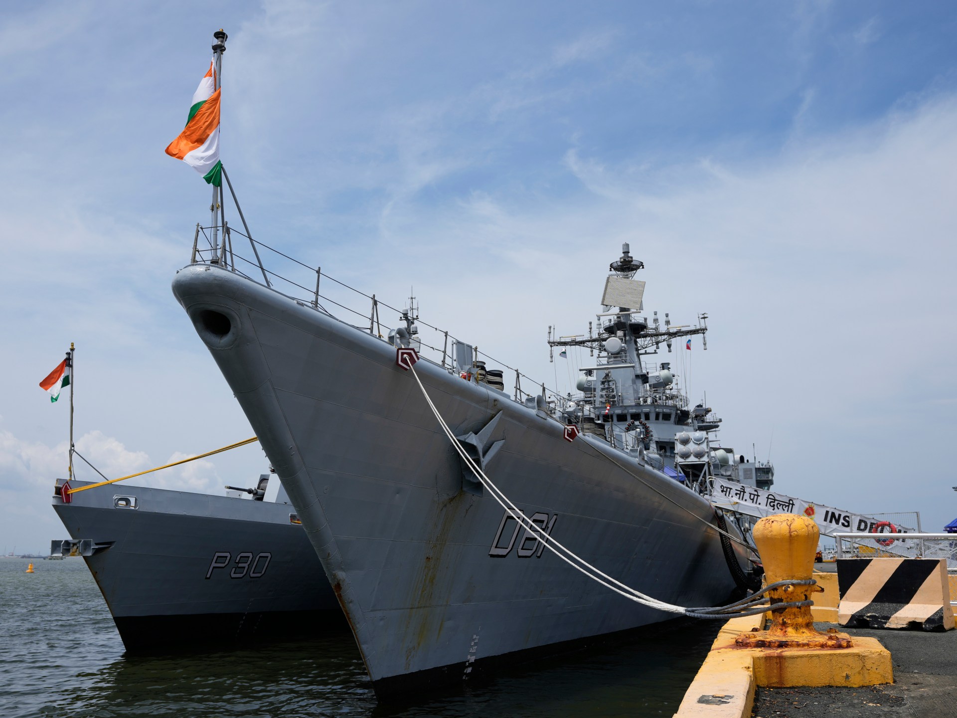 Philippines, India hold first joint naval drill in disputed South China Sea | South China Sea News