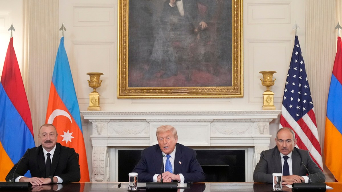 Azerbaijan and Armenia sign accord brokered by Trump at the White House | Donald Trump News