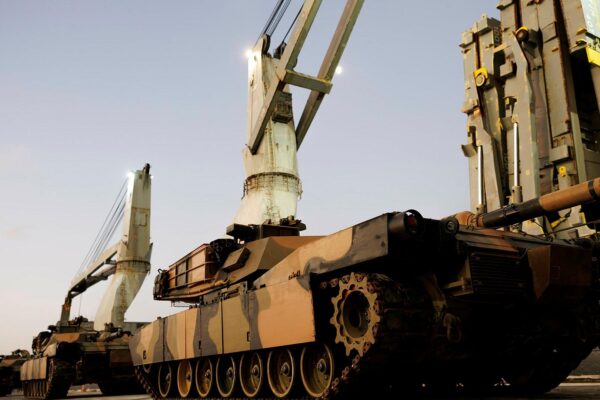 A second Ukrainian military unit is now operating M1 Abrams tanks, most likely donated by Australia.