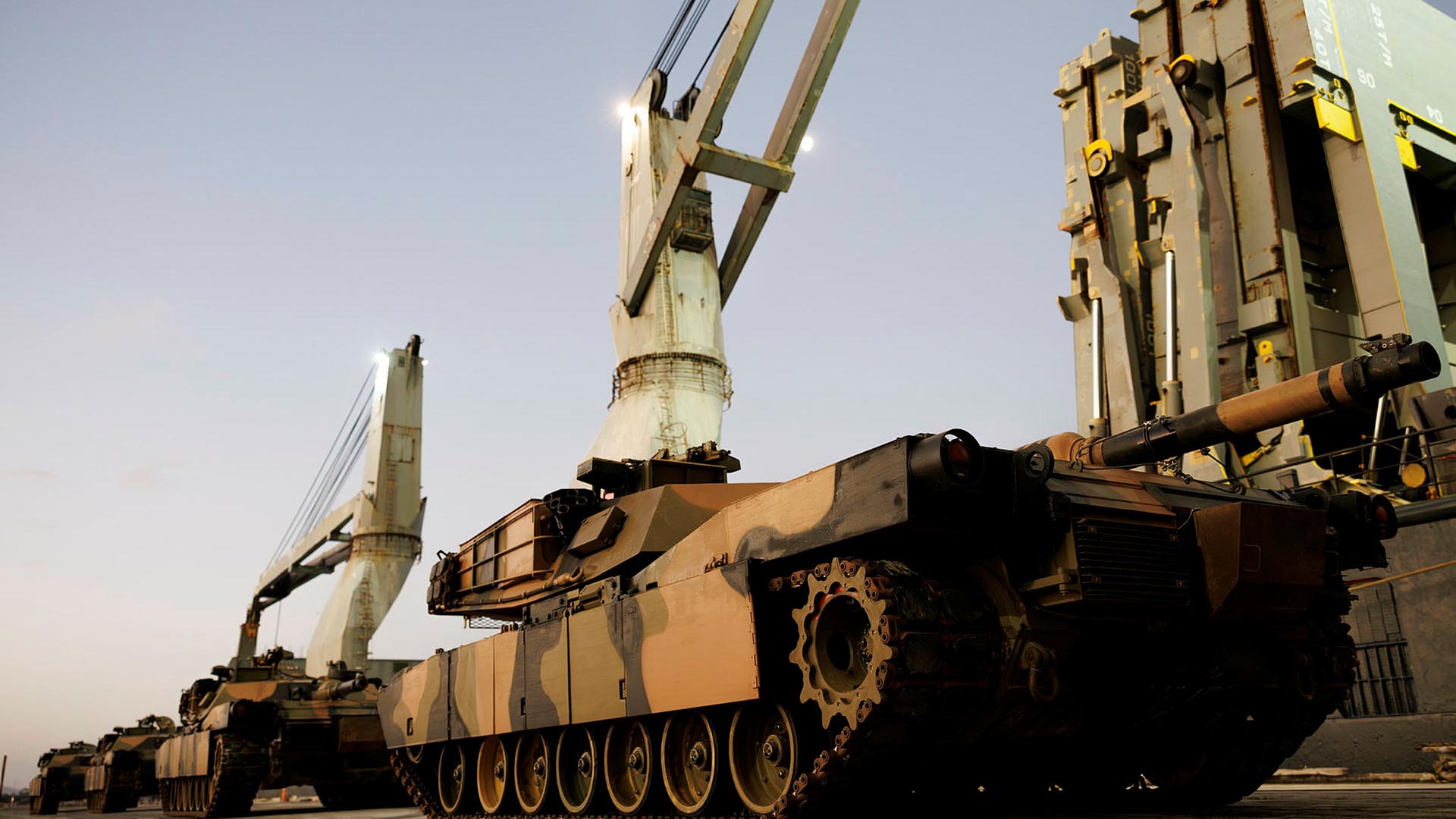 A second Ukrainian military unit is now operating M1 Abrams tanks, most likely donated by Australia.