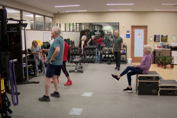 Park City seniors find strength through exercise and friendship A group of Park City seniors exercising at Intermountain Health's Lifestyle Medicine and Wellness C...