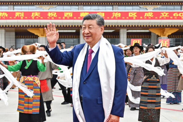 Chinese President Xi Jinping made a rare trip to Tibet this week, using public events and meetings to press for tighter Communist Party control and closer alignment with party policy across the Himalayan region. State media said Xi arrived in Lhasa on Wednesday and was greeted by about 20,000 officials and residents.