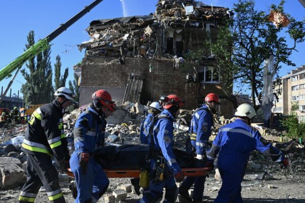 EU and UK government summon top Russian diplomats after attacks on Kyiv hit their offices – The Irish Times