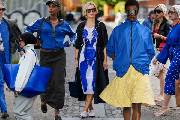 The Cobalt Blue Color Trend was All Over Copenhagen Fashion Week