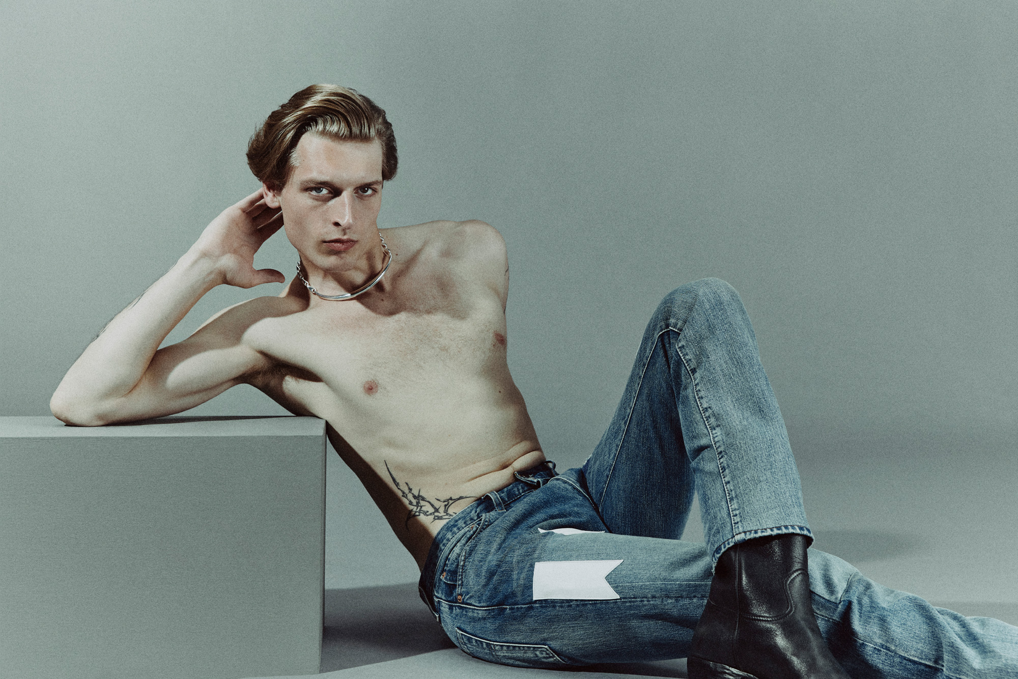 Menswear A/W 2025 trend leather dangerous menswear