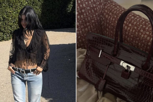 Kylie Jenner Shows Off Her Rare Hermès JPG Shoulder Birkin