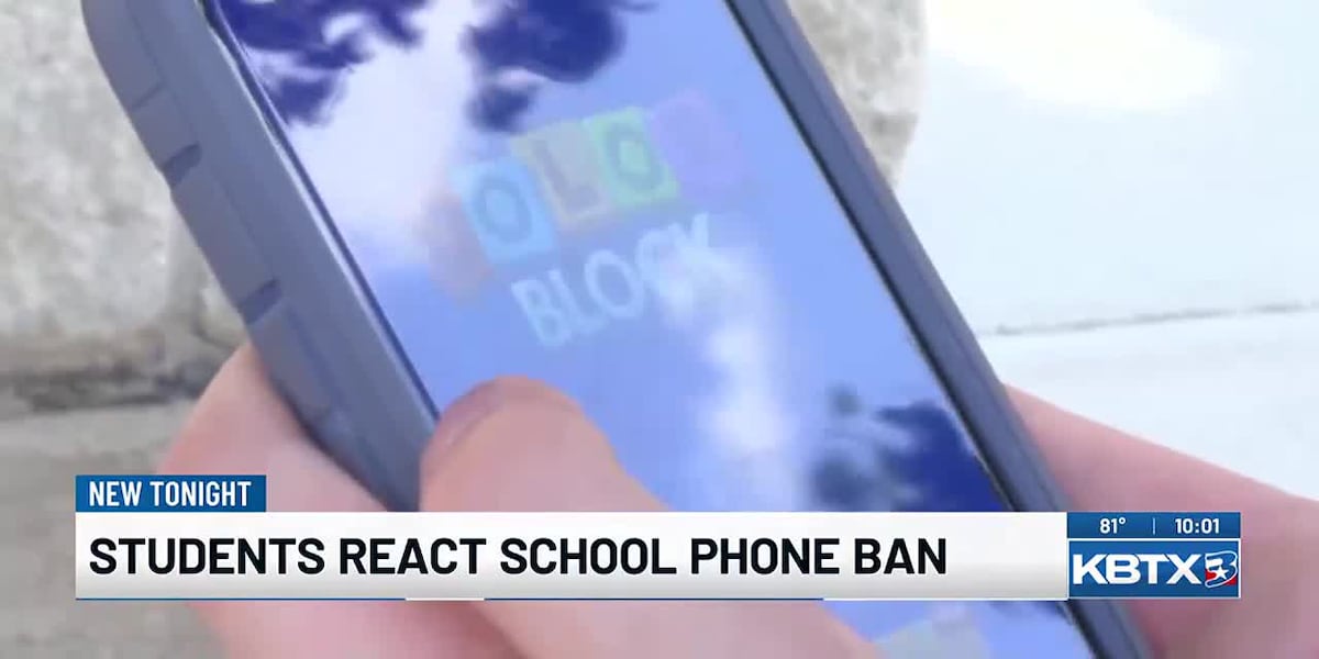 Students react to new Law banning phones in school