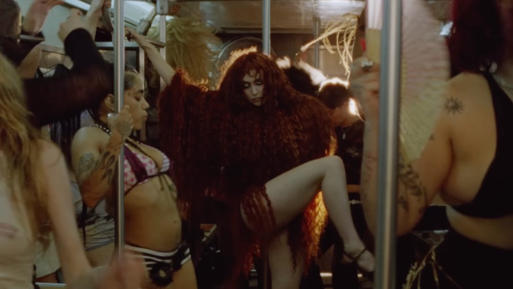 Chappell Roan in The Subway music video.