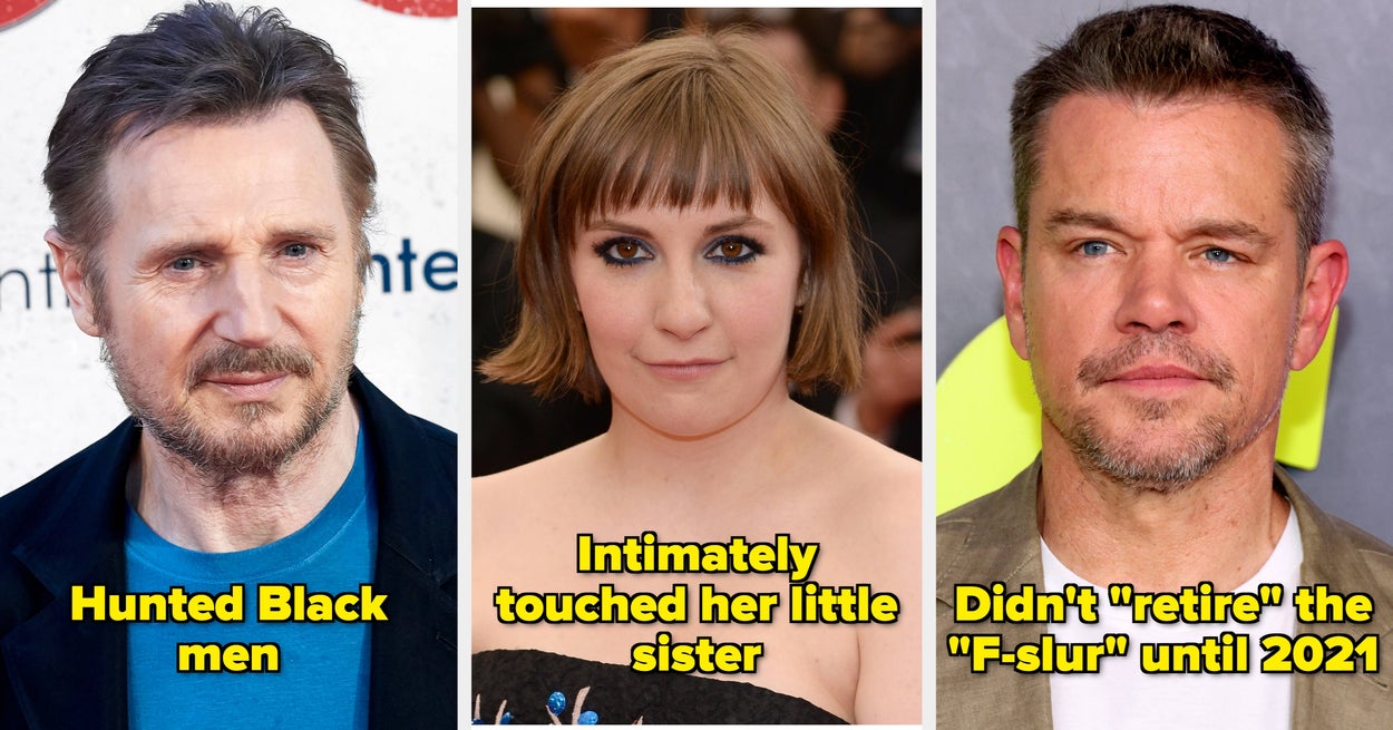 Problematic Things Celebrities Casually Told Us