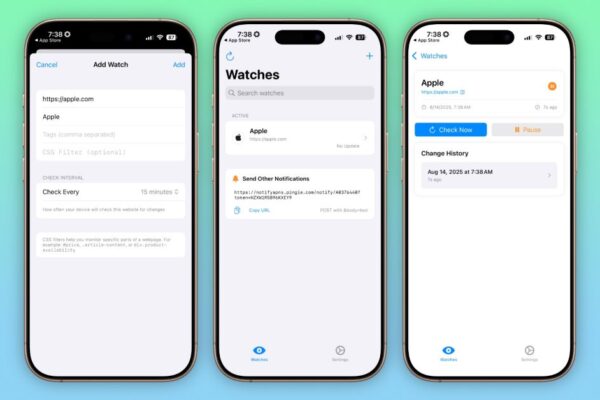 Indie App Spotlight: 'Notify' is a free app that lets you easily monitor website changes