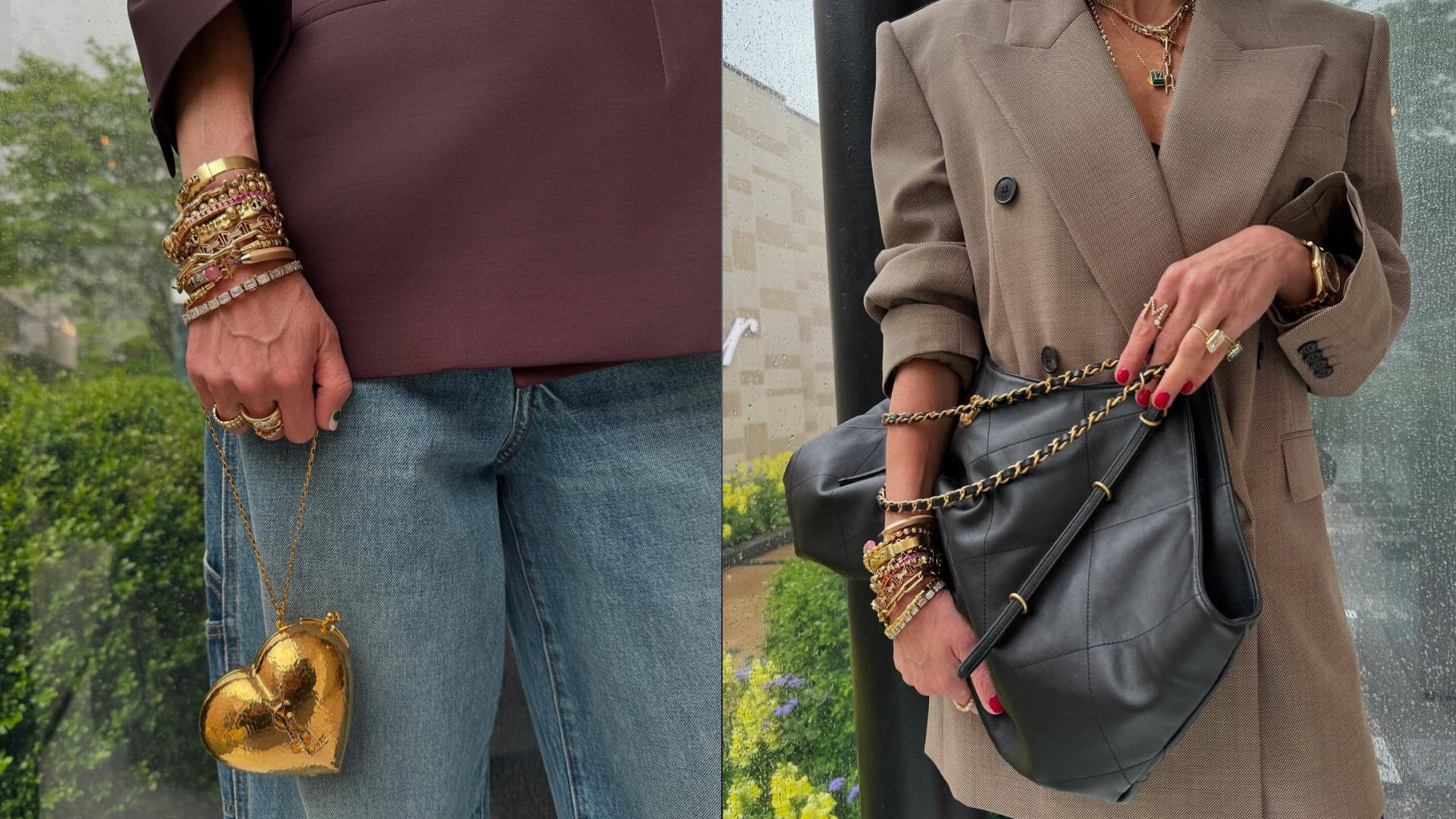 Marci Hirshleifer Penn wearing stackable jewelry