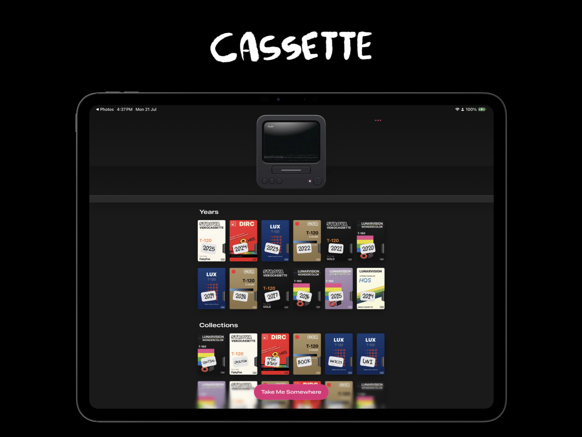 Cassette's new app turns your videos into retro, VHS-like home movies