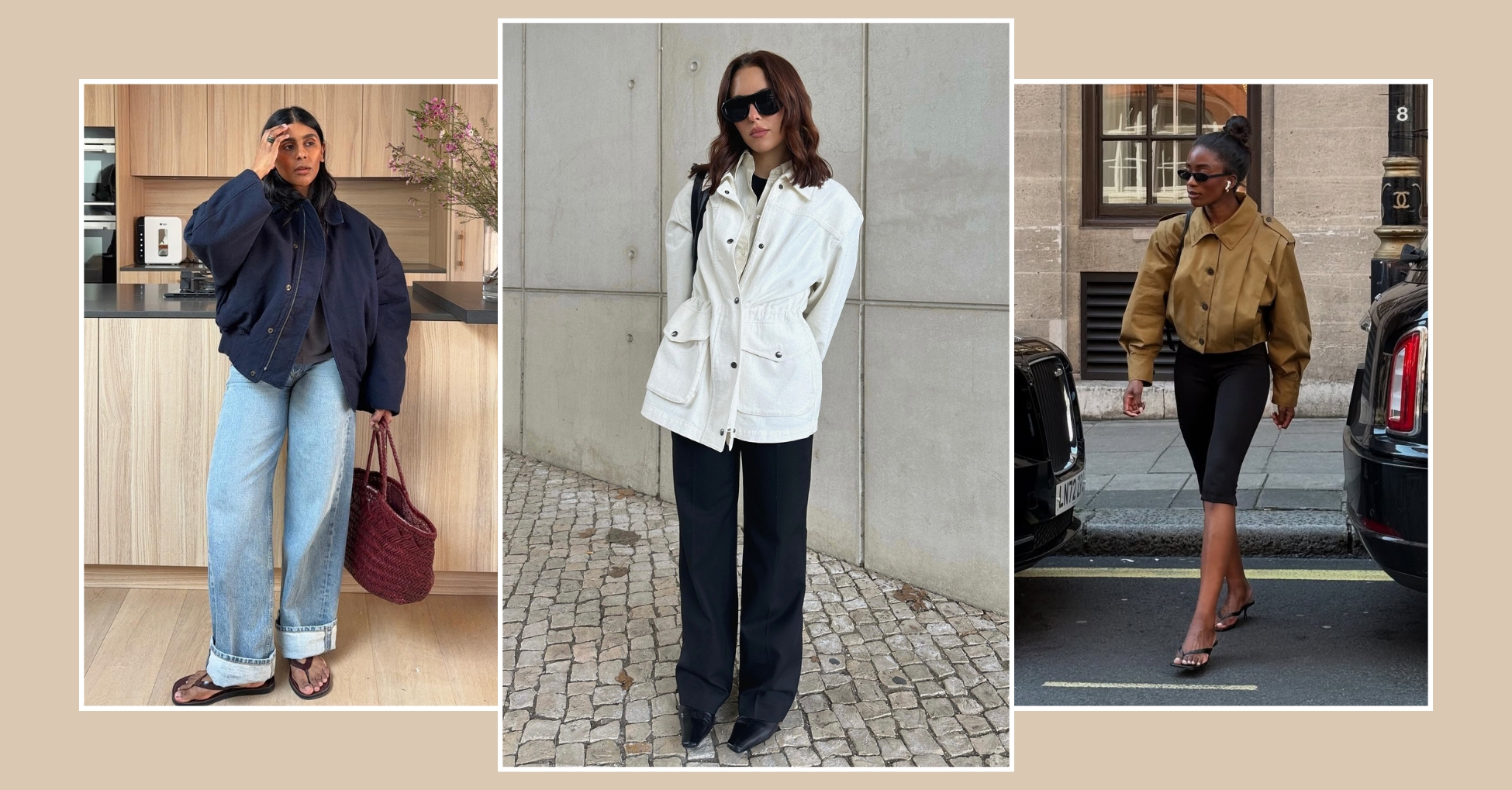 Canvas Jackets Are The Fashion-Set's Go-To Layer When the Weather Can't Make Its Mind Up