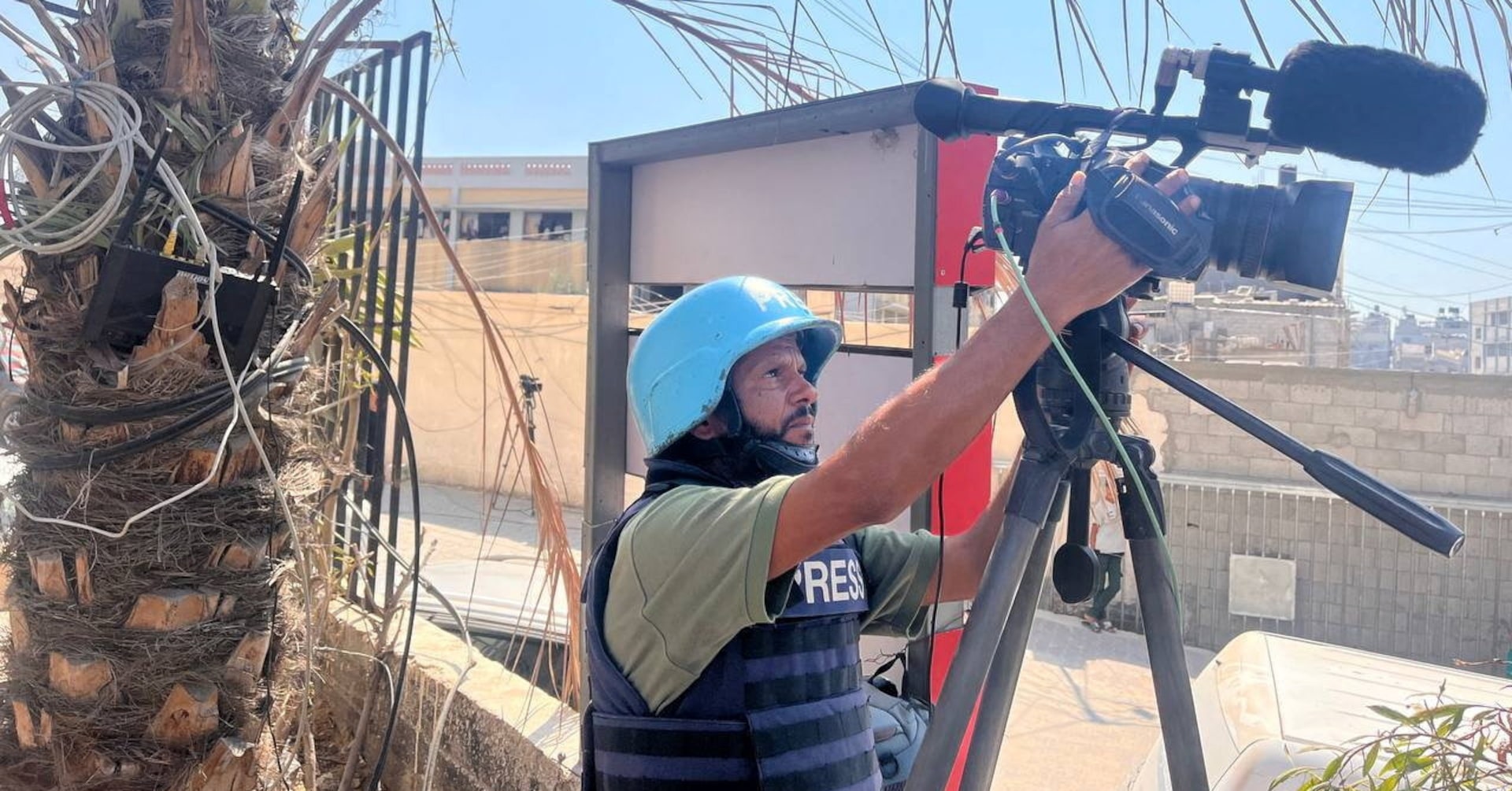 Hussam al-Masri, the Reuters journalist killed by Israeli fire in Gaza