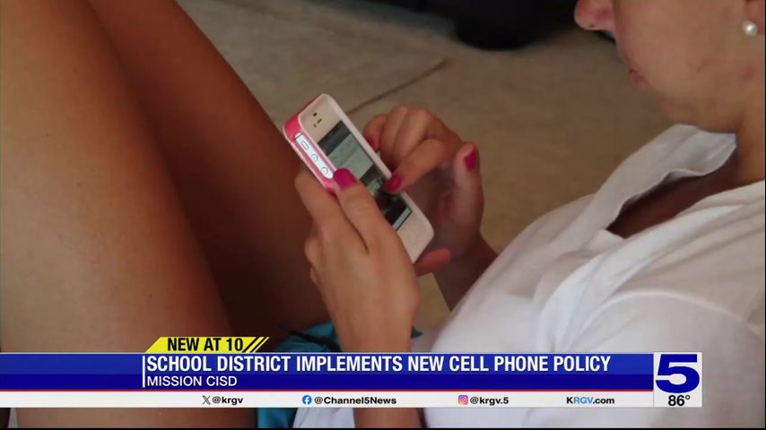 Mission CISD implements cell phone policy for upcoming school year