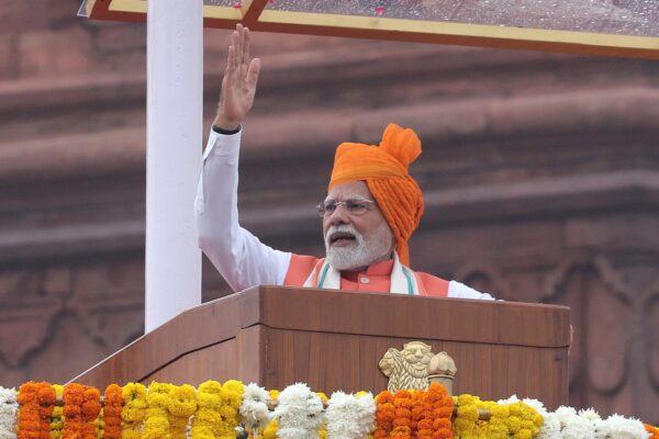 India's Modi vows to protect farmers, cuts tax, pushes self-reliance amid Trump tariff tensions