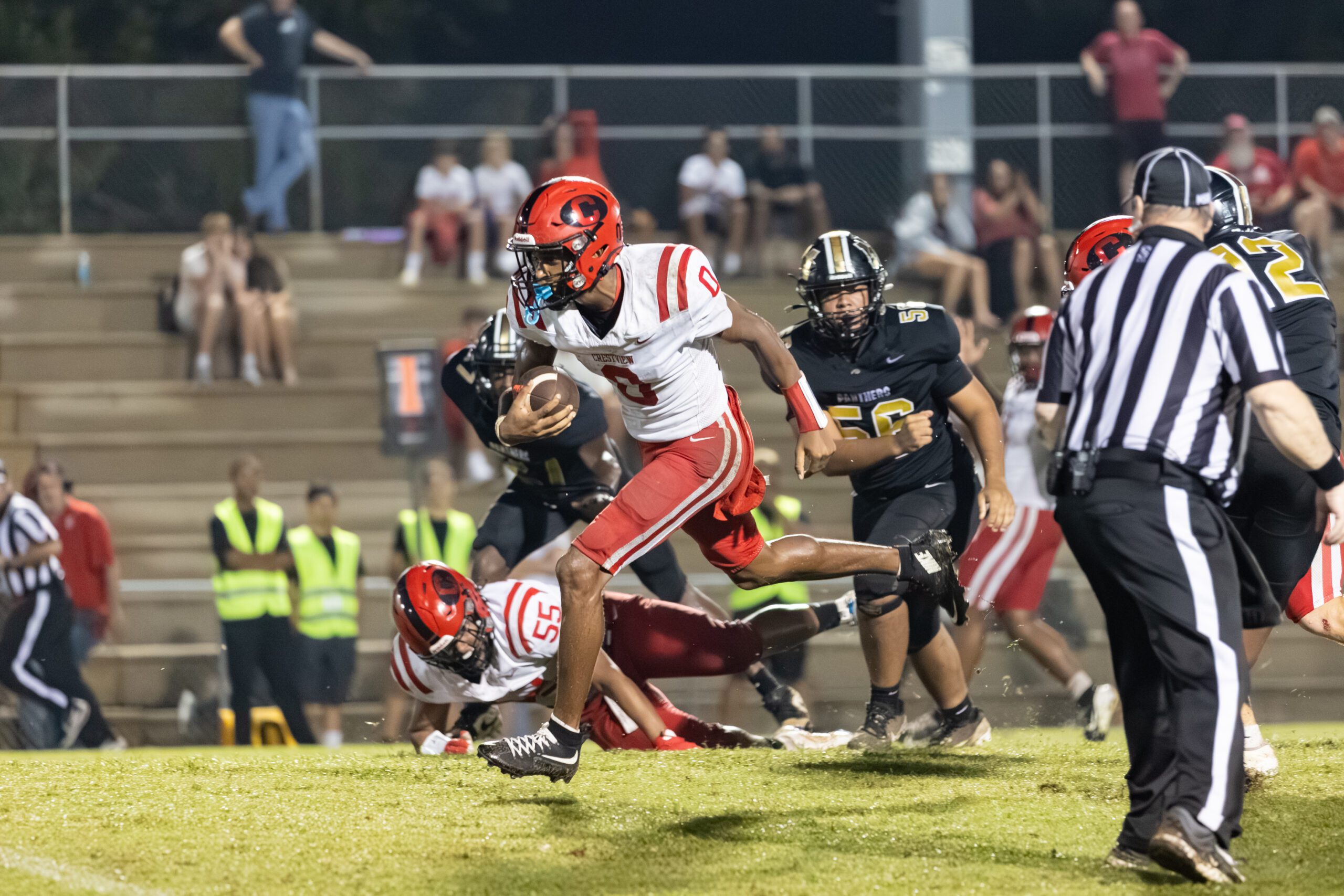 Crestview football team loses opener in heartbreaking fashion