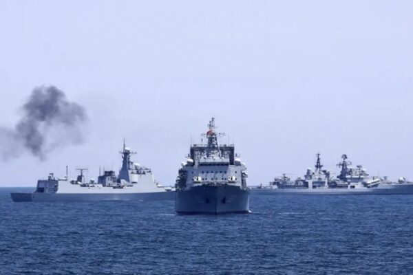 Russia and China hold drills in the Sea of Japan Russia and China hold drills in the Sea of Japan