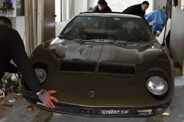 Lamborghini Miura Emerges After 40 Years Inside New York Living Room