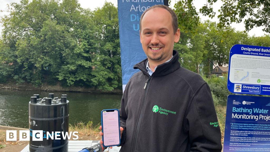 Shrewsbury wild swimmers 'feel safer' thanks to water quality app