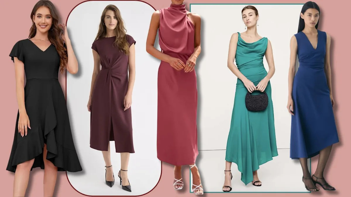 11 of the best wedding guest dresses for women over 40 according to a fashion expert