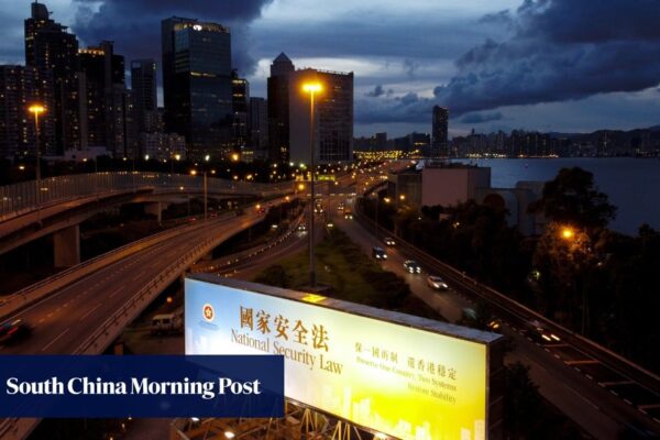 Man arrested after threats to burn down offices of Hong Kong media outlets