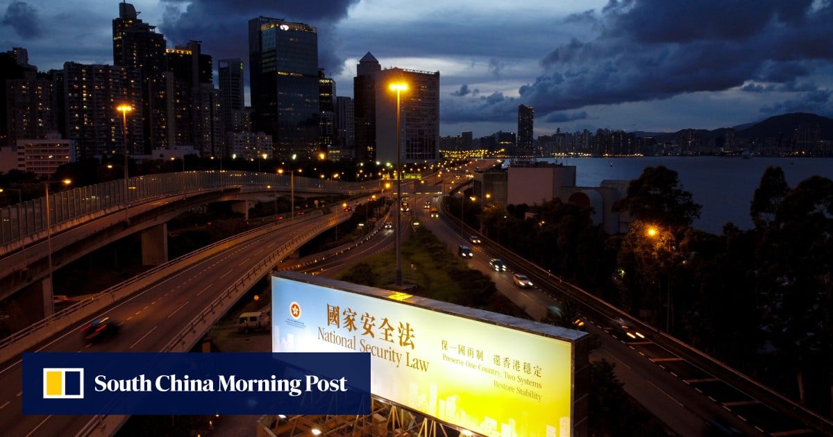 Man arrested after threats to burn down offices of Hong Kong media outlets