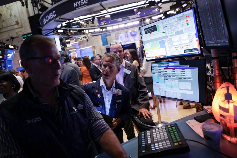 Wall Street gains, as oil ends lower in volatile trade