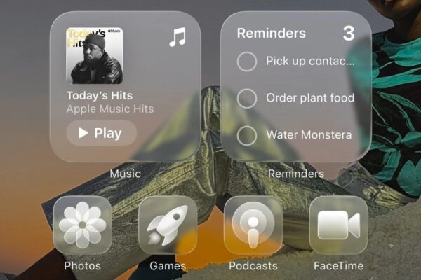 How to make clear iPhone app icons with iOS 26