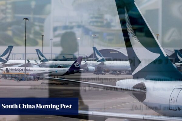 Hong Kong’s Cathay Pacific cancels 22 flights after black rainstorm chaos