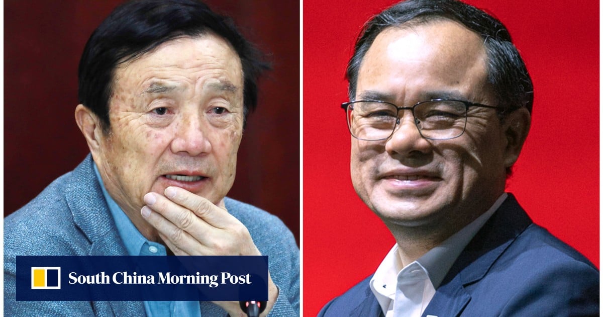 Huawei’s Ren Zhengfei, Changan Automobile’s Zhu Huarong discuss state of China EV sector