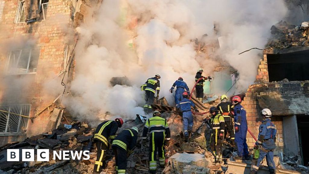 European leaders outraged after Russian strikes kill 23 and damage EU's HQ