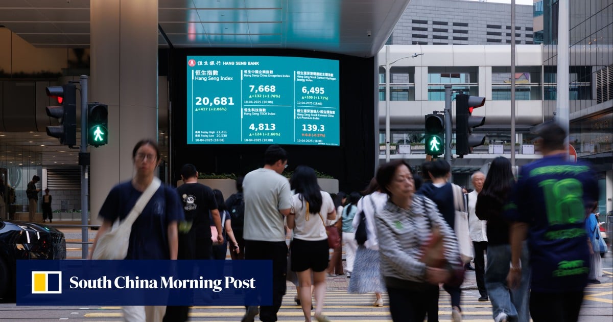 Hong Kong stocks fall for fifth day amid US-China tariff fears, Wall Street sell-off