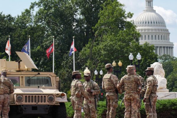 National Guard on D.C. streets will soon be armed, Pentagon says