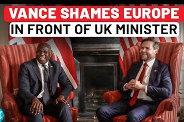 In UK, JD Vance shames Europe again before British minister | Trump, Israel, Russia