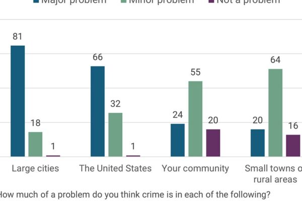 Voters say crime is a problem, but don't approve of Trump's response