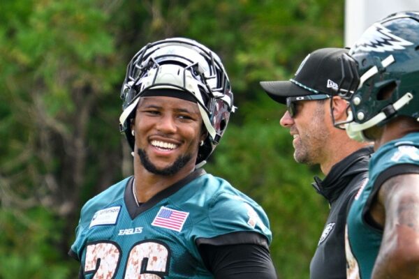 Eagles' Saquon Barkley shocked by Trump sports council mention