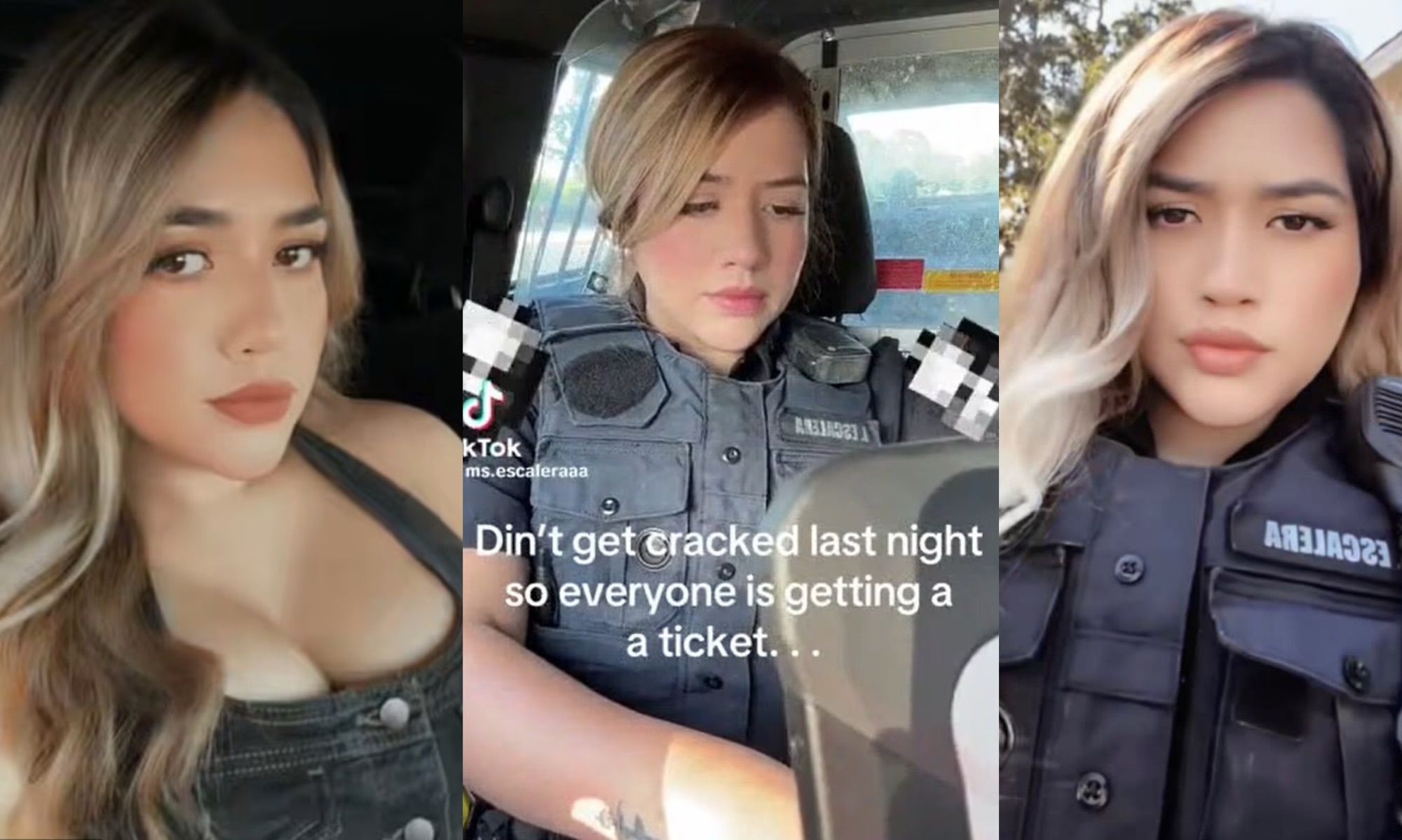 Texas Deputy Jennifer Escalera Under Fire After Saying She’ll Hand Out Tickets Because She “Didn’t Get Cracked” - Where Is The Buzz