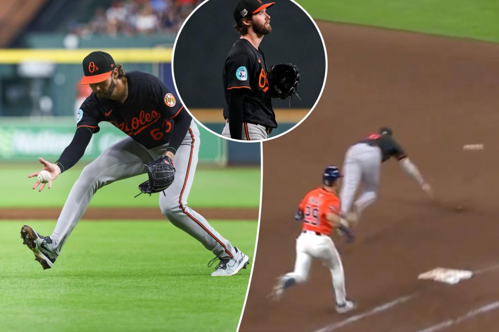 Orioles' Brandon Young loses perfect game bid in heartbreaking fashion