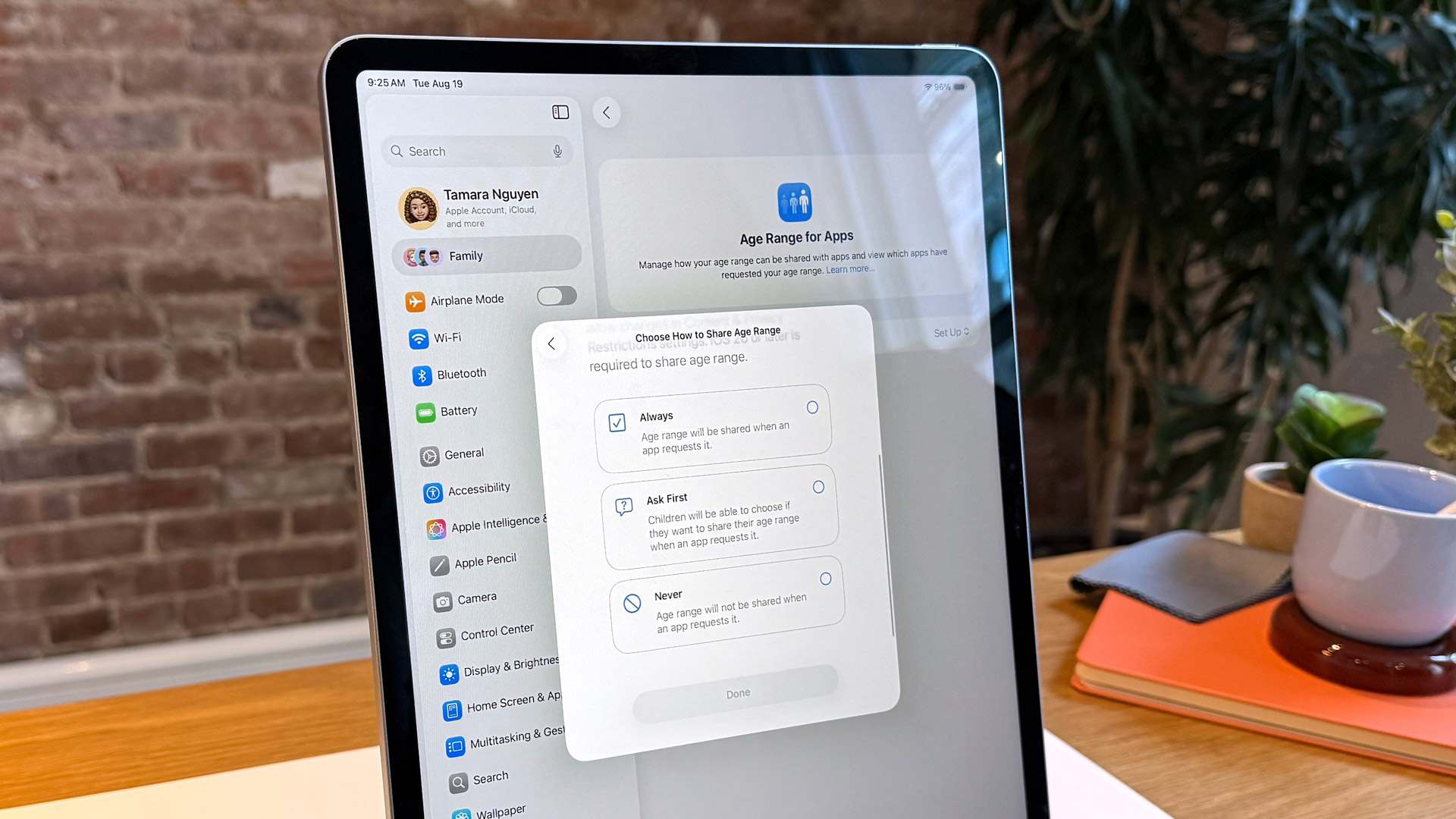 iOS 26 parental controls