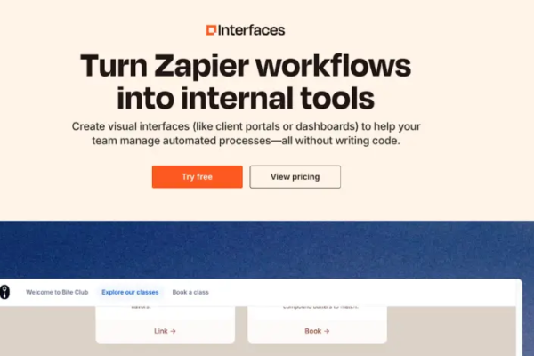 Zapier Interfaces