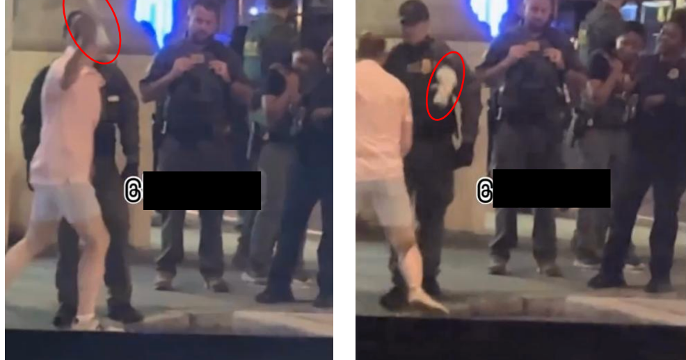 Justice Dept. fires, charges staffer who admits throwing sandwich at federal agent deployed in D.C.