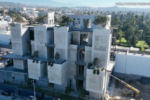 Exploring Hollywood Forever Cemetery's new 5-story mausoleum