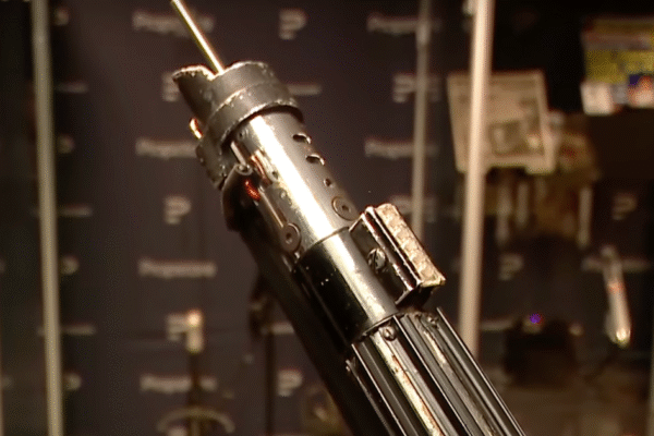 Darth Vader's lightsaber among items being sold during memorabilia auction next week
