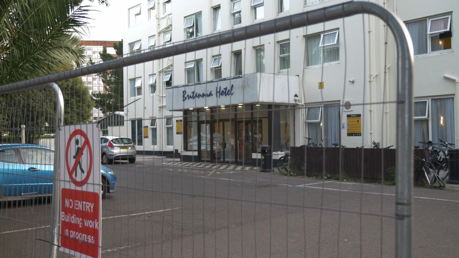 A hotel in Bournemouth housing asylum seekers