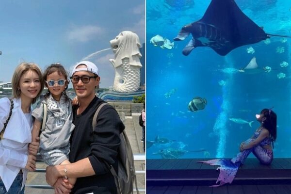 Hong Kong actor Raymond Lam enjoys summer vacation in Singapore Hong Kong actor Raymond Lam enjoys summer vacation in Singapore