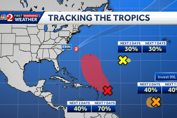 Tropical depression likely to form in Atlantic